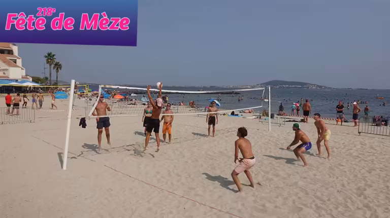 Tournoi de beach-volley 4×4 à Mèze 2026