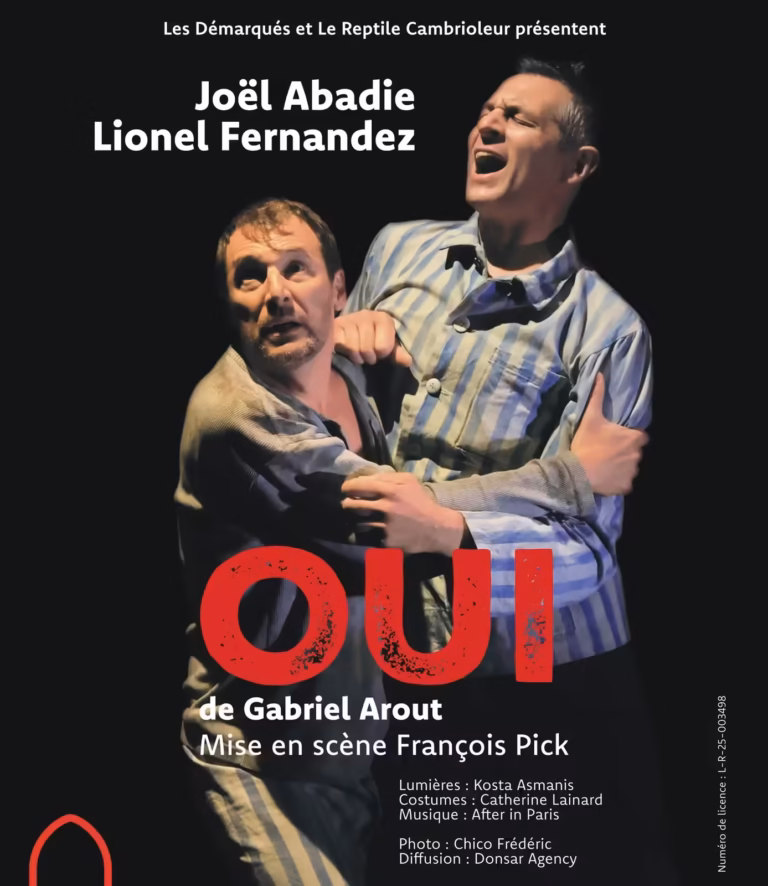 OUI - théâtre contemporain d'après Gabriel Arout à Sète
