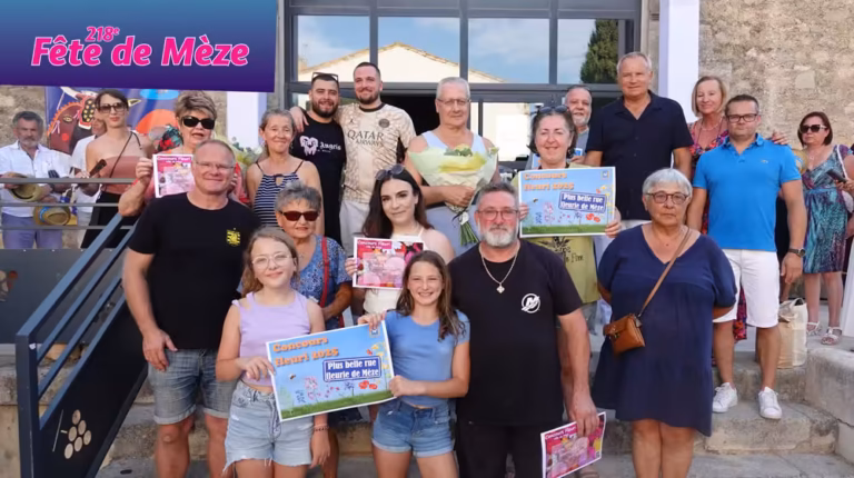 Remise des prix du concours fleuri de Mèze 2026