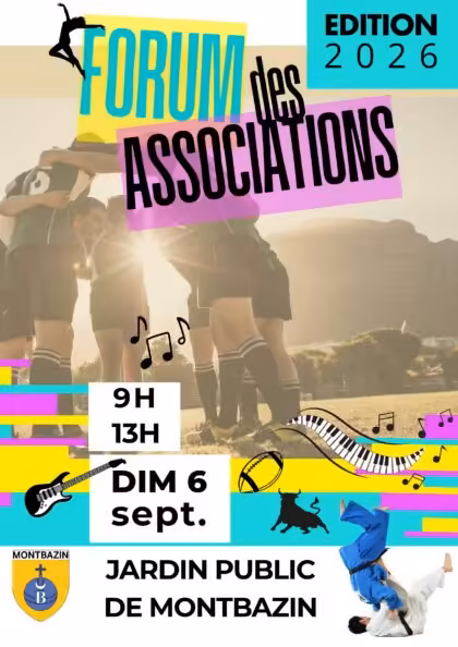 Forum des associations 2026 à Montbazin