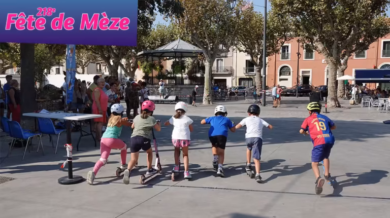 Course de trottinettes - Fête de Mèze 2026