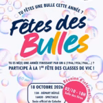 fete des bulles vic la gardiole 18 octobre 2026 affiche