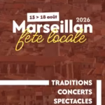 fete locale marseillan 2026 affiche officielle 15 18 aout