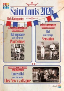 Fêtes Saint Louis 2026 Sète Programme
