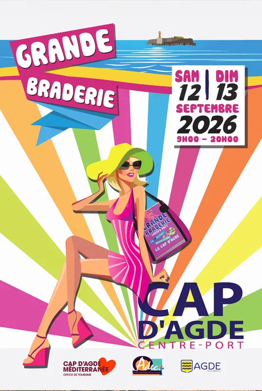 Grande Braderie Cap d'Agde 2026
