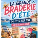 grande braderie ete 2026 a sete affiche vitrines de sete