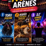grande nuit des arenes cap dagde 19 aout 2026 affiche