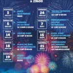 lete des feux dartifice a agde 2026 image