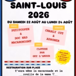 saint louis 2026 pub comme a la maison sete affiche