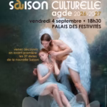 saison culturelle agde 2026 2027 soiree presentation affiche