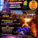 soiree cloture marche des producteurs villeveyrac 24 aout 2026 affiche