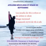 sophrologie et danse contemporaine ateliers hebdomadaires et stage en septembre image
