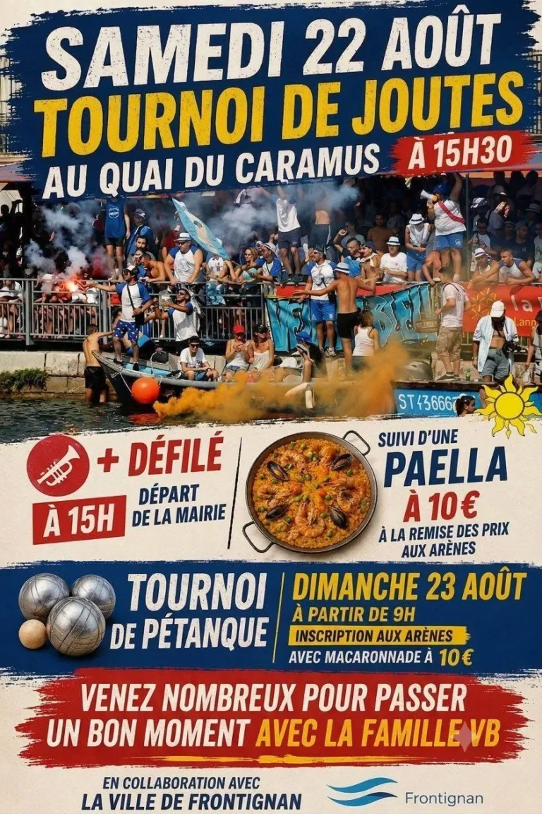 Tournoi de joutes des Ventres Bleus 2026