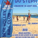 tournoi du steph beach volley svbc zam sete 30 aout 2026 affiche