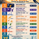 tournois beach volley ete 2026 bassin de thau calendrier