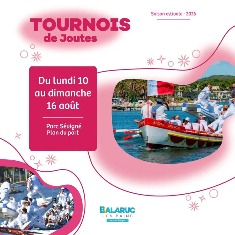 Tournois de Joutes 2026 à Balaruc-les-Bains
