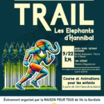 trail des elephants dhannibal 2026 vic la gardiole affiche