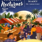 vendredis nocturnes gigean 2026 14 aout jardin public los musicos