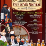 affiche fete vin nouveau costume traditionnel agde 2026