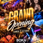 affiche grand opening le boka marseillan plage 2026