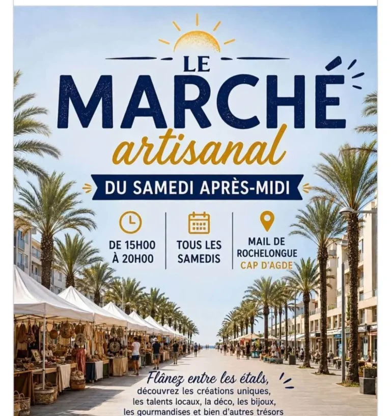Animations Été 2026 au Mail de Rochelongue - Cap d'Agde