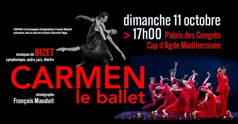 Carmen, ballet de François Mauduit au Cap d'Agde