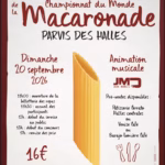championnat monde macaronade 2026 halles sete
