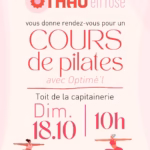cours pilates thau en rose bouzigues 18 octobre 2026