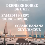Carte - derniere soiree ete la ola sete 19 septembre 2026 affiche derniere soiree ete la ola sete 19 septembre 2026 affiche