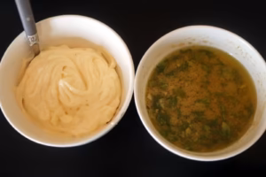 Bol d'aïoli et bol de pistade, les deux sauces de l'eau sel