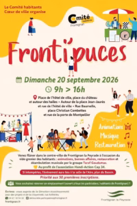 Fronti'puces 2026 - vide-grenier en centre-ville de Frontignan