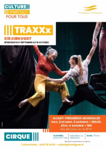TRAXXx - cirque, Cie CirkVOST à Frontignan