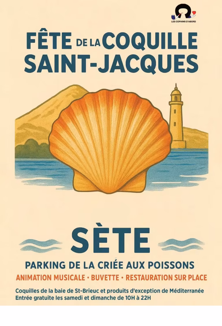 Fête de la Coquille Saint-Jacques 2026 à Sète