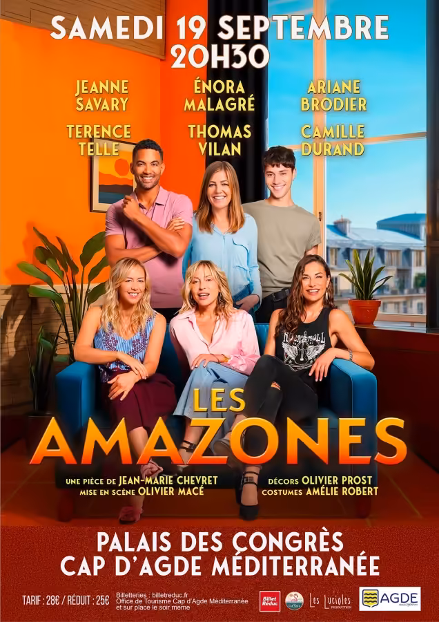 Les Amazones - comédie de boulevard au Cap d'Agde