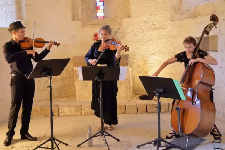 Concert du Trio Borsalino à Gigean