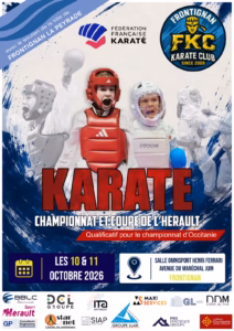 Championnat et coupe de l'Hérault de karaté à Frontignan