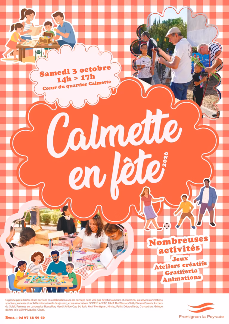 Calmette en fête 2026 à Frontignan la Peyrade