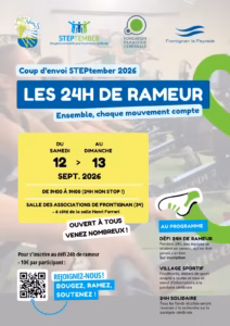 Les 24h de rameur STEPtember 2026 à Frontignan