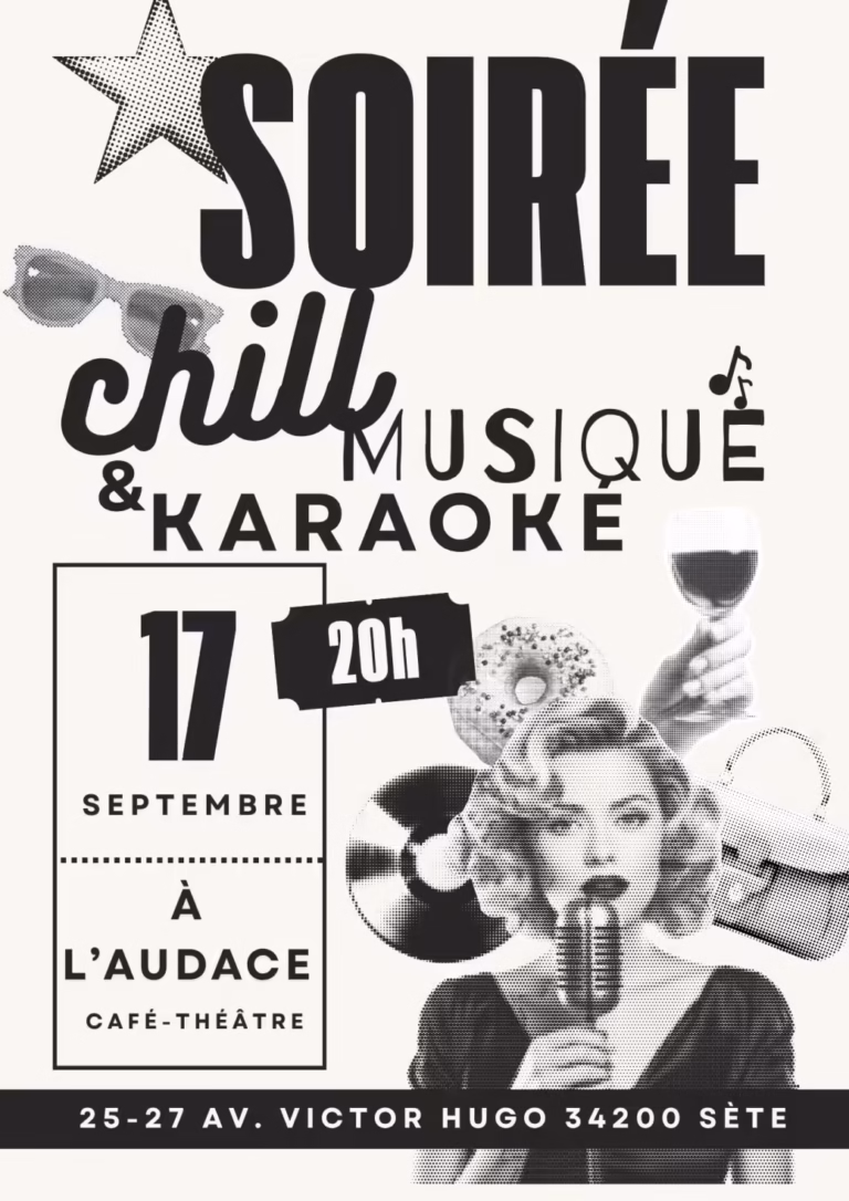 Soirée chill et karaoké à L'Audace