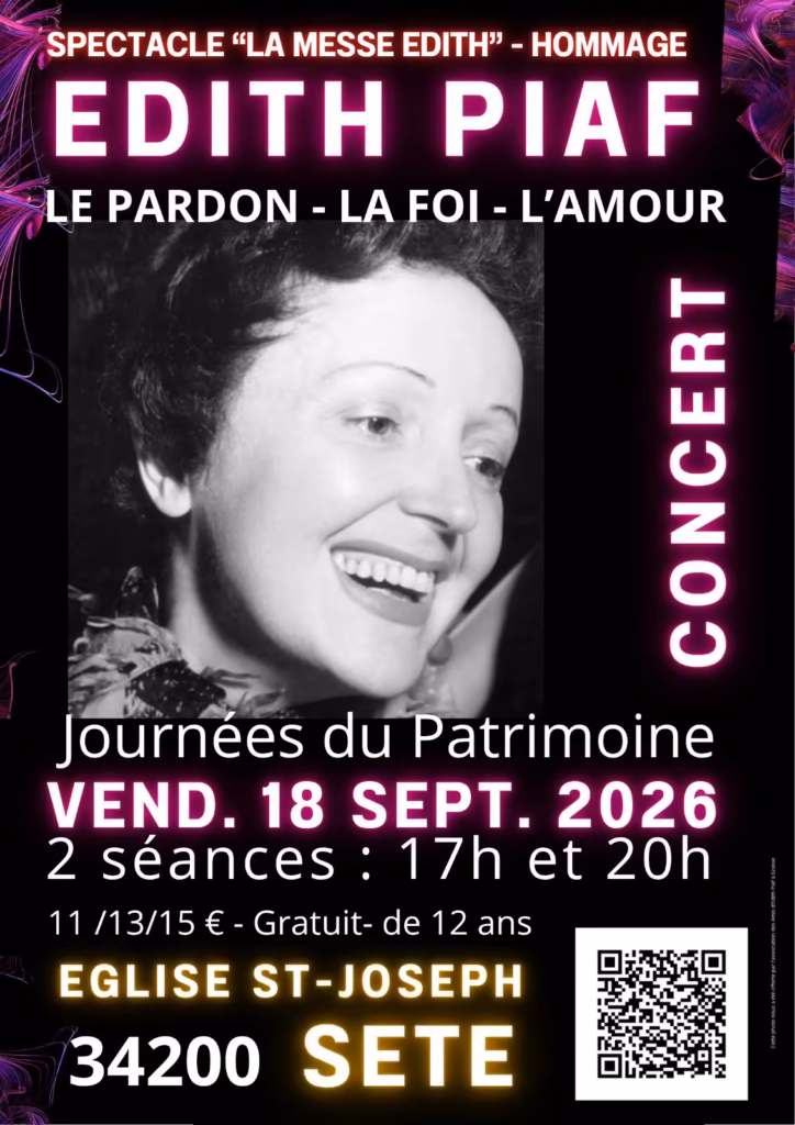 La Messe Edith - Hommage à Edith Piaf à Sète