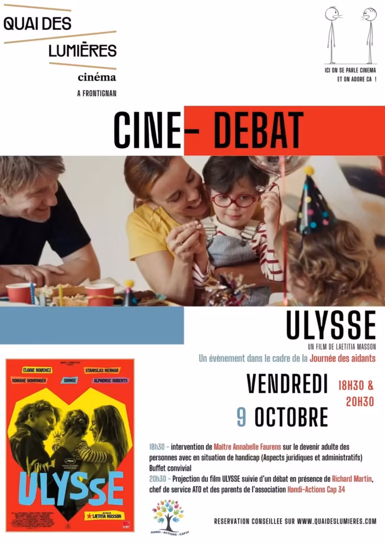 Ciné-débat "Ulysse" pour la Journée des aidants à Frontignan