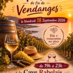 Carte - fete de fin de vendanges cave rabelais mireval 18 septembre 2026 fete de fin de vendanges cave rabelais mireval 18 septembre 2026