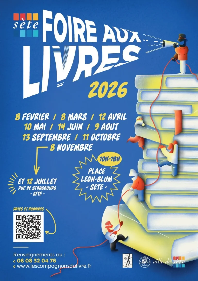 Foire aux Livres Sète 2026