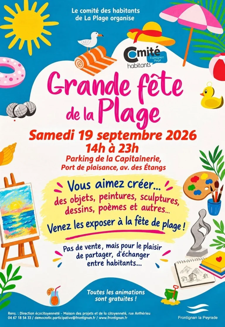 Grande Fête de la Plage 2026 à Frontignan
