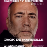 Carte - jack de marseille a labondance sete 17 octobre 2026 affiche jack de marseille a labondance sete 17 octobre 2026 affiche