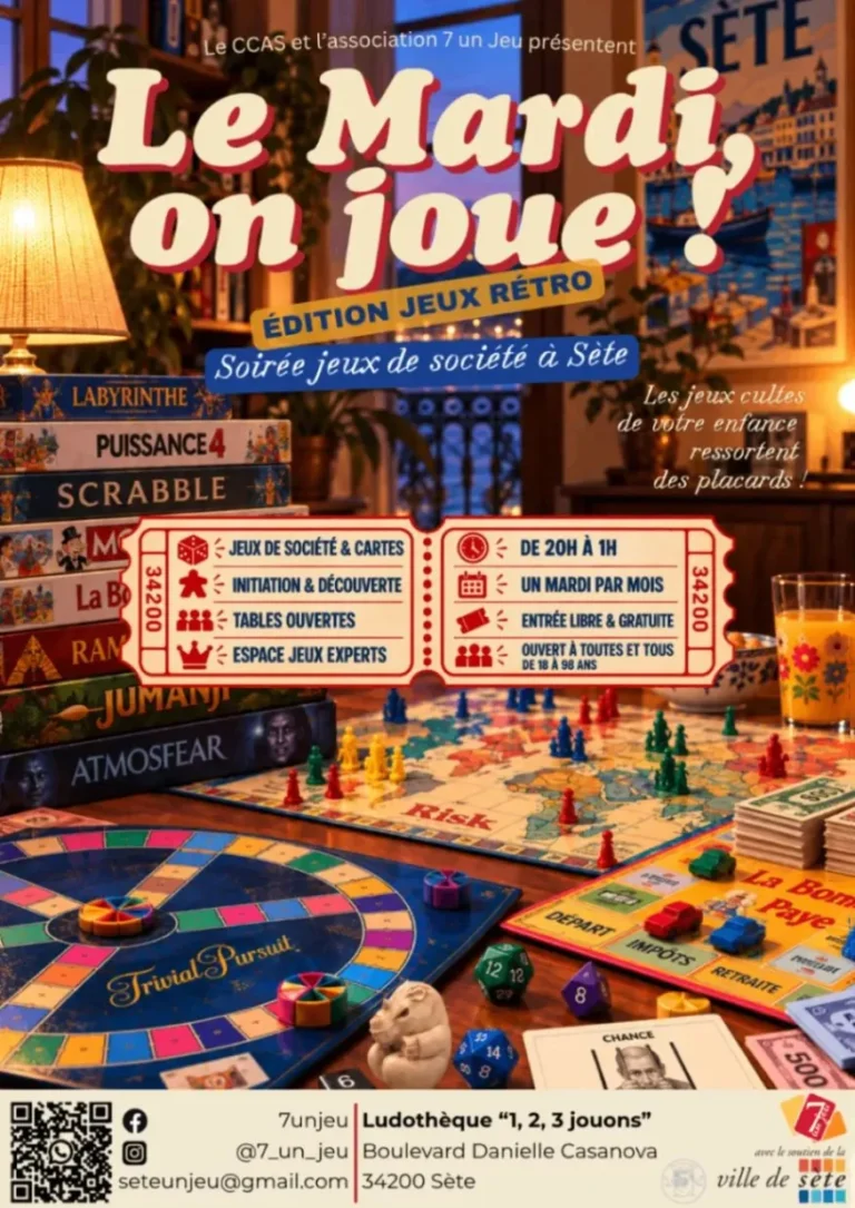 LE MARDI, ON JOUE ! ÉDITION SPÉCIALE : JEUX RÉTRO