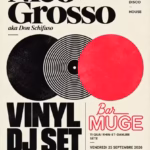 Carte - nico grosso vinyl dj set bar muge sete 2026 nico grosso vinyl dj set bar muge sete 2026