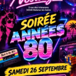 Carte - soiree annees 80 nostalgia balaruc 2026 soiree annees 80 nostalgia balaruc 2026