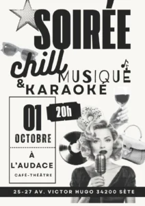 Soirée chill et karaoké à L'Audace
