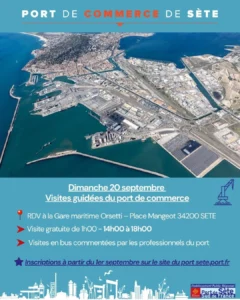 Visite du Port de commerce de Sète
